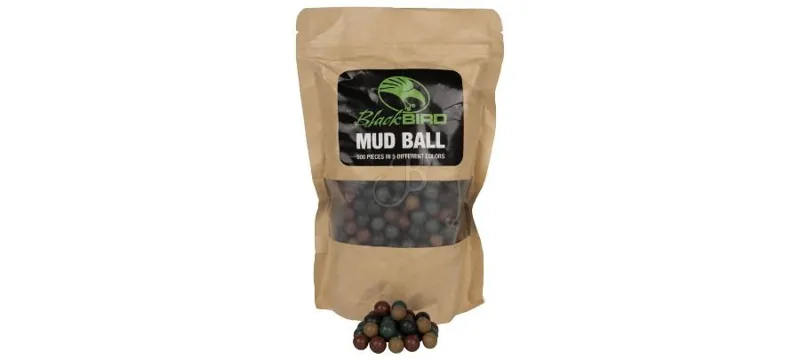 Μπίλιες Σφεντόνας Blackbird Color Mud Ball 500PCS