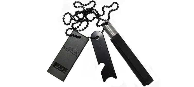 Survive Fire Starter Whistle (Σπινθηριστής) · Plata