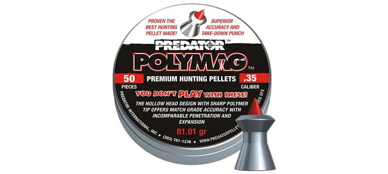 Βολίδες JSB Predator Polymag 9mm/50PCS (81.01g)