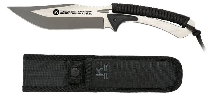 Μαχαίρι Tactical Cord Wrapped (32377) · Negro