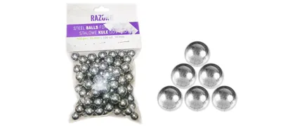 Razor Gun Steel BBs 10mm/100PCS (337-062) (Ατσαλένιες Μπίλιες Σφεντόνας)