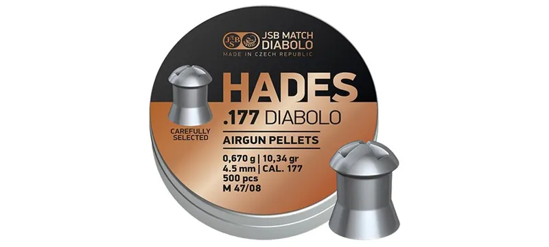 Βολίδες JSB MATCH HADES 4.50mm/500PCS