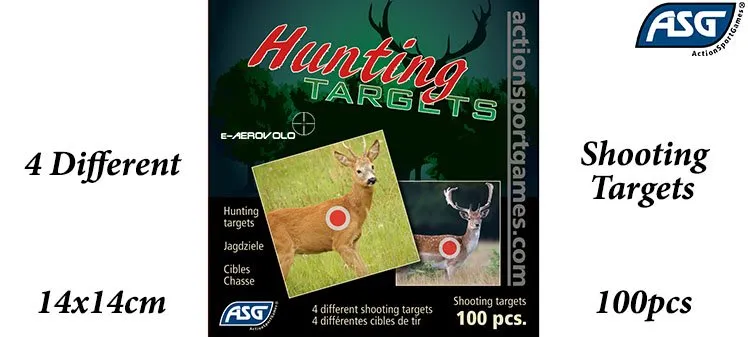 Στόχοι Χάρτινοι Hunting Targets 100PCS