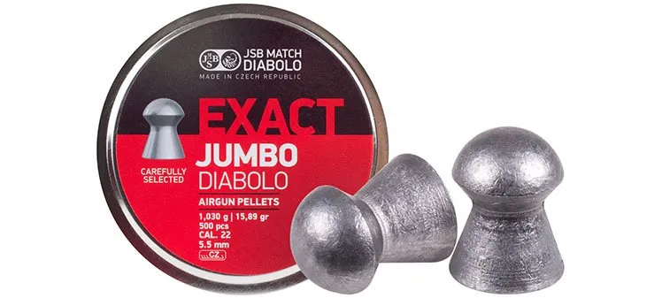 Βολίδες JSB EXACT JUMBO 5.53mm/500PCS
