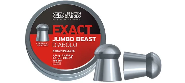 Βολίδες Jsb Exact Jumbo Beast 5.52mm/150PCS
