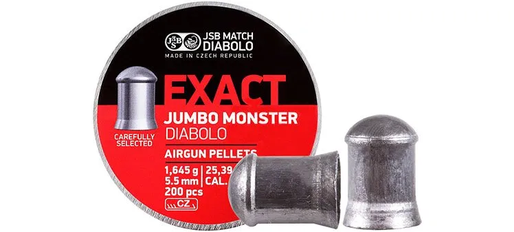 Βολίδες Jsb Exact Jumbo Monster 5.52mm/200PCS