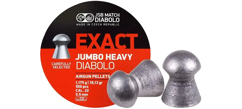 Βολίδες Jsb Exact Jumbo Heavy 5.53mm/500PCS