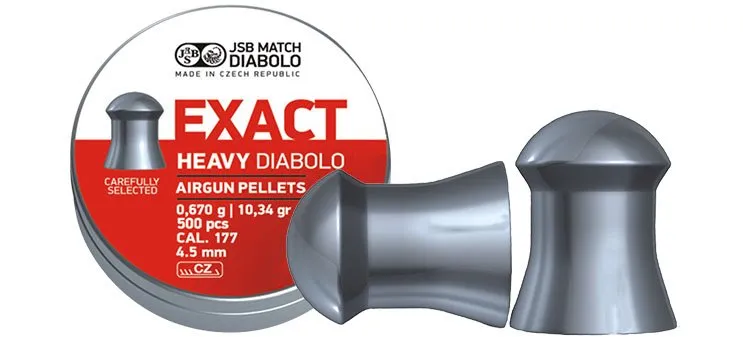 Βολίδες JSB EXACT HEAVY 4.52mm/500PCS