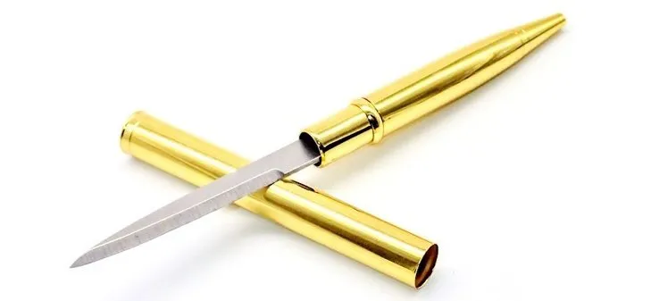 Στυλός – Μαχαίρι (Gold) · Oro