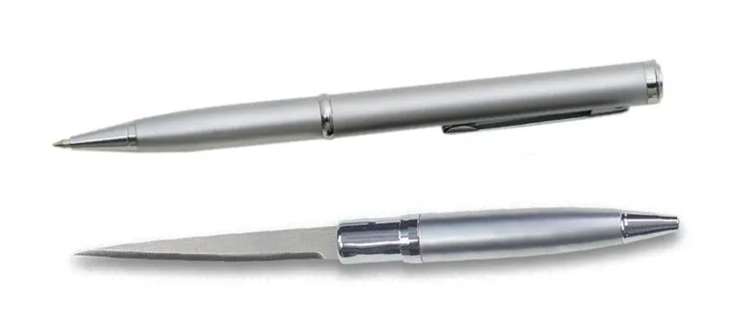 Στυλός – Μαχαίρι (Silver) · Plata