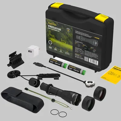 LED Armytek Predator Pro Magnet USB Extended Set – Luz
