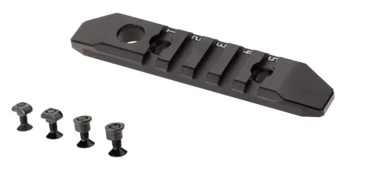 Rail 5 Slots M-LOK & KeyMod (31350) · Negro
