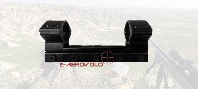 Μονοκόματη Βάση Για Διόπτρα 9-11MM 25mm HIGH (12cm)
