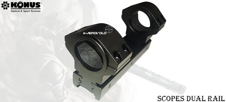 Μονοκόματη Βάση Scopes Dual Rail