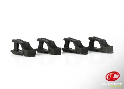 Element Speedplate 4PCS · Negro