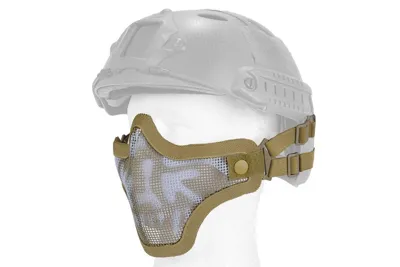 Steel Half Face Skull Mask (Helmet Version) - MIC (China)