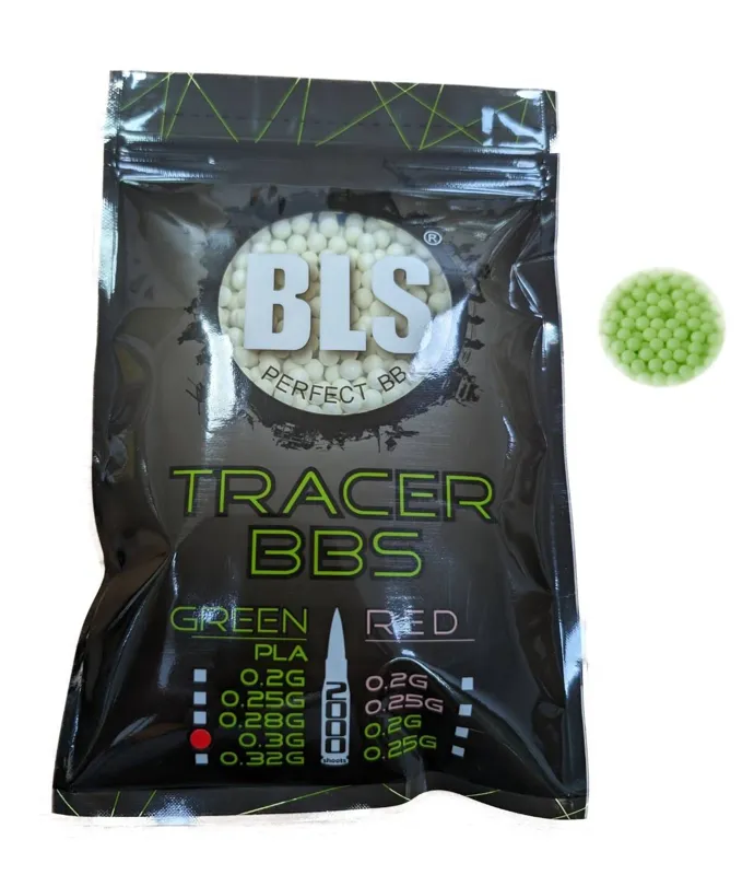 0.30g Bio Precision BBs 2000 rds – Tracer · Blanco