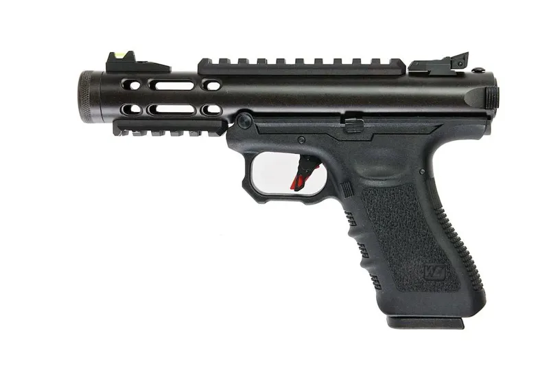 WE Airsoft Galaxy (G) Semi/ Full Auto Pistol · Negro