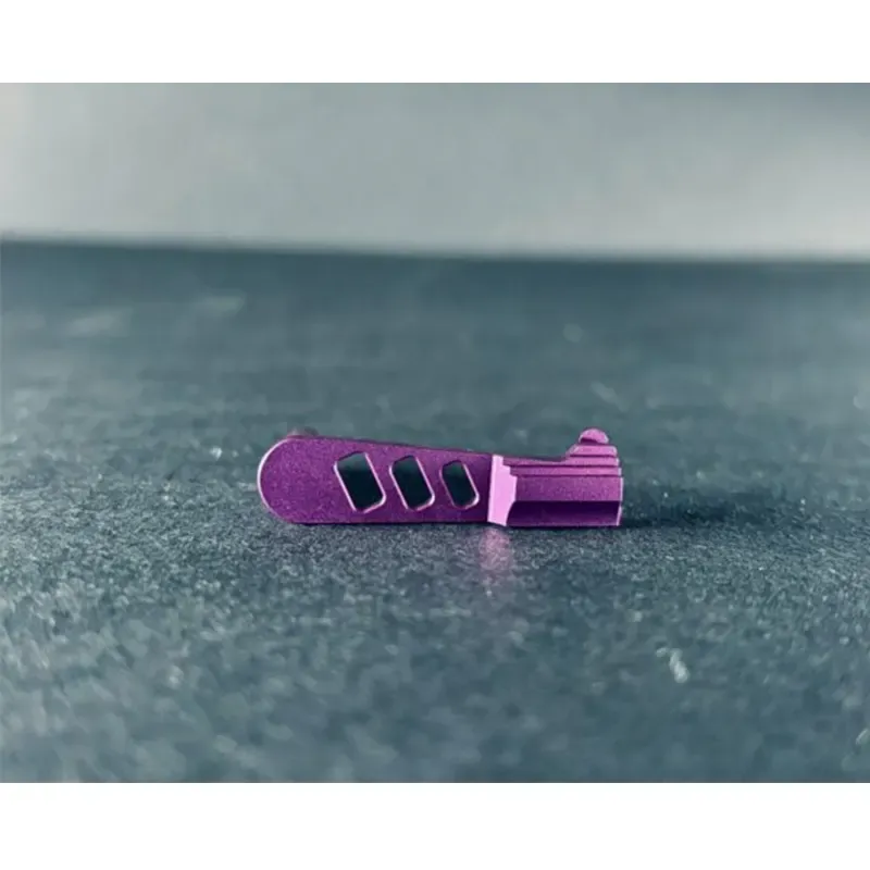 Dr Aluminium Slide Stop Type A · Black purple