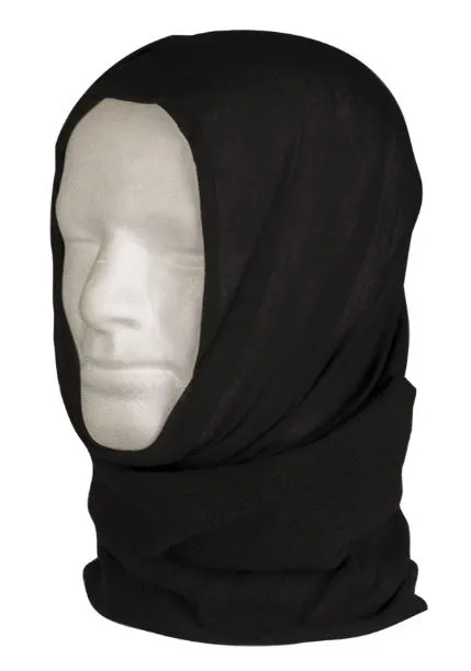 Mil-Tec (Germany) Multi Function Headgear Pes/Fleece · Negro