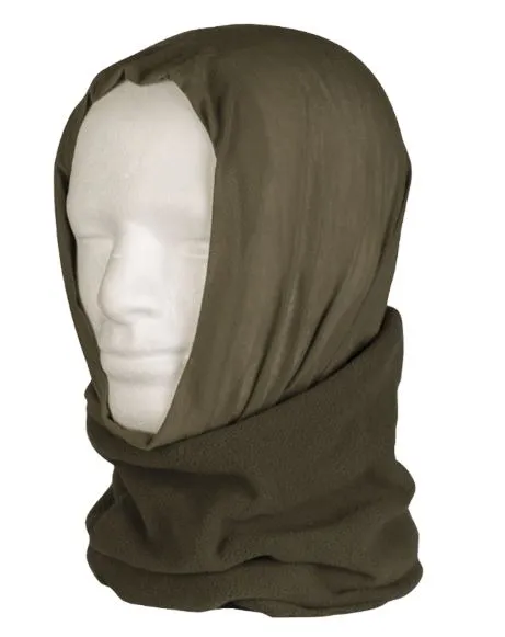 Mil-Tec (Germany) Multi Function Headgear Pes/Fleece · Verde / OD