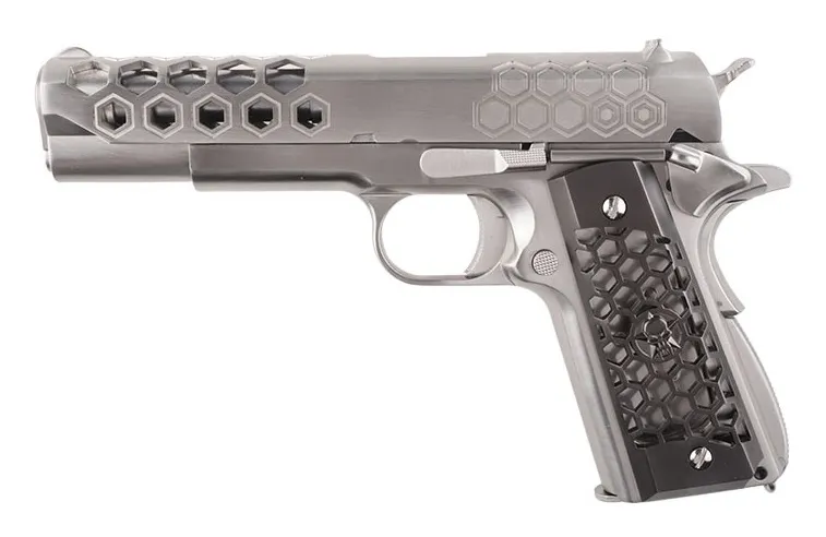 WE Airsoft 1911 Hex Cut Gen 2 · Plata