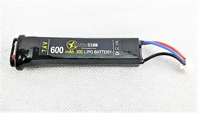 600mAh 7.4V LIPO Battery for Pistol - Airsoft Club (Greece)