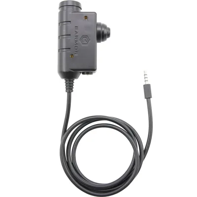 Tactical PTT (Push to Talk) (Without Finger Button) – AUX - Earmor