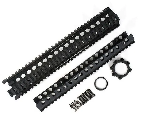 Big Dragon Daniel Defense MK18 Rail 12.0 Inch · Negro