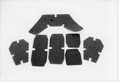 CP Style Helmet Hook and Loop Adhesive Strips - Emerson