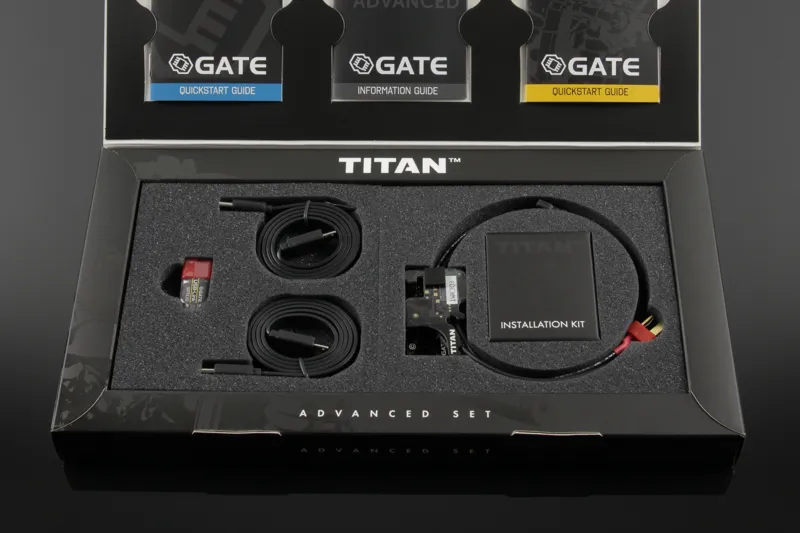 GATE Electronics (Poland) TITAN V2 Advanced Set [Rear Wired] · Negro