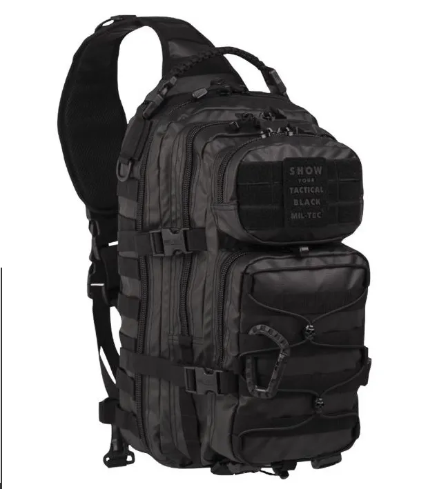 Mil-Tec (Germany) Tactical One Strap Assault Pack Large · Negro