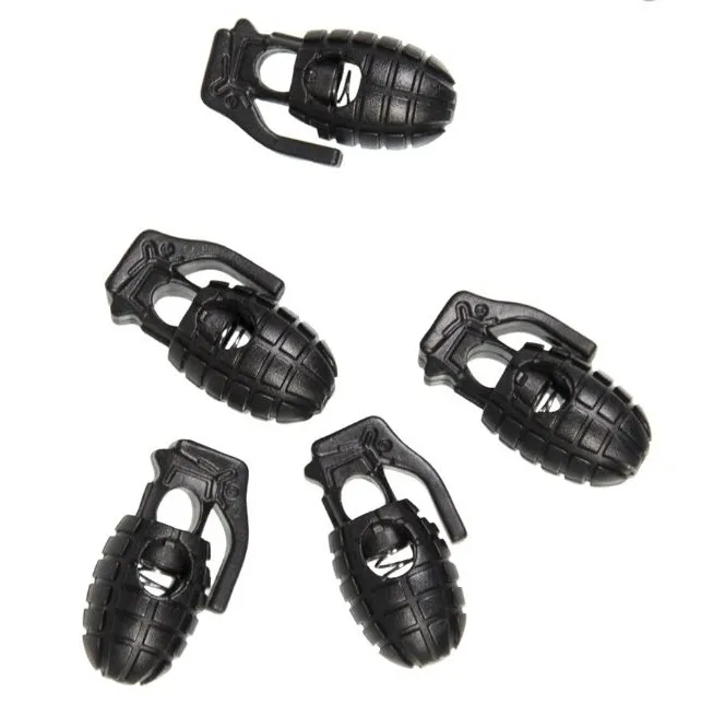 Mil-Tec (Germany) Cord Stopper Pineapple · Negro