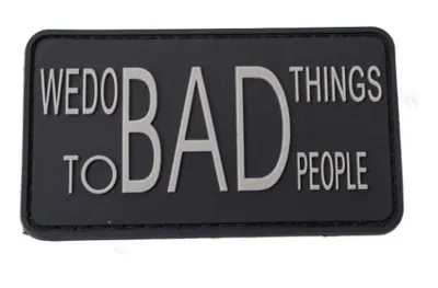 WE Do Bad Things PVC - MIC (China)