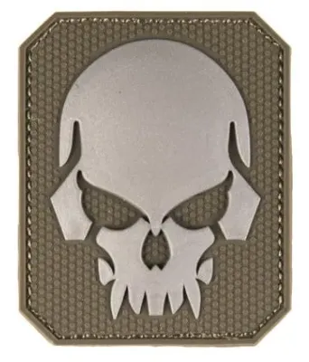 PVC Skull 3D Patch Large - Mil-Tec (Germany)