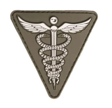 Mil-Tec (Germany) PVC Medical 3D Patch · Verde / OD