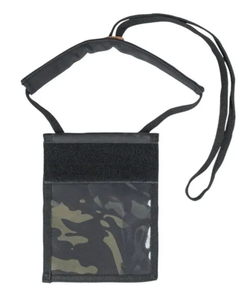 Mil-Tec (Germany) Neck Wallet · Multicam Black