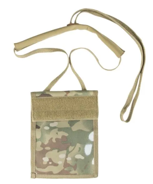 Mil-Tec (Germany) Neck Wallet · Multicam