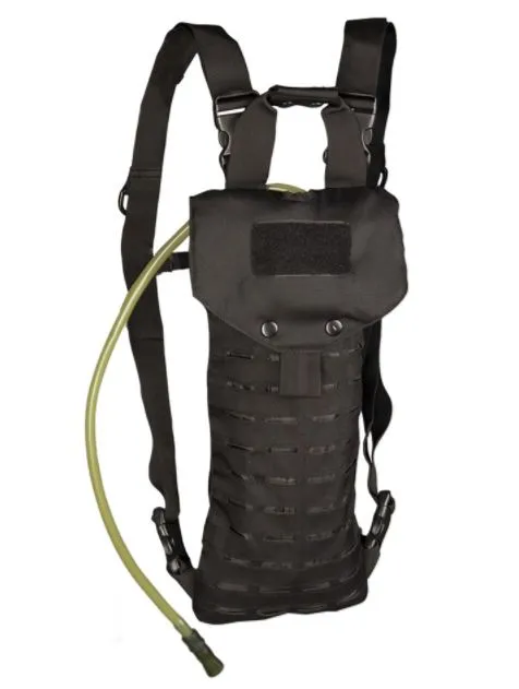 Mil-Tec (Germany) Laser Cut Hydration Pack 2,5L · Negro