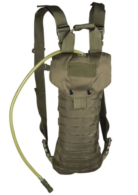 Mil-Tec (Germany) Laser Cut Hydration Pack 2,5L · Verde / OD