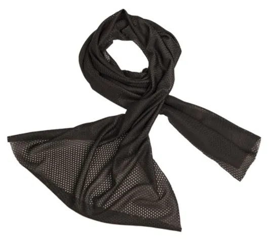 Mil-Tec (Germany) Mesh Net Scarf · Negro