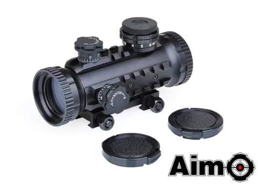 Element 1×30 /Green Dot with RIS Rails · Red bk