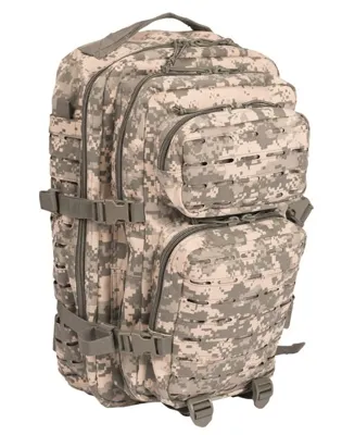 US Laser Cut Assault Backpack Large 36L ACU - Mil-Tec (Germany)