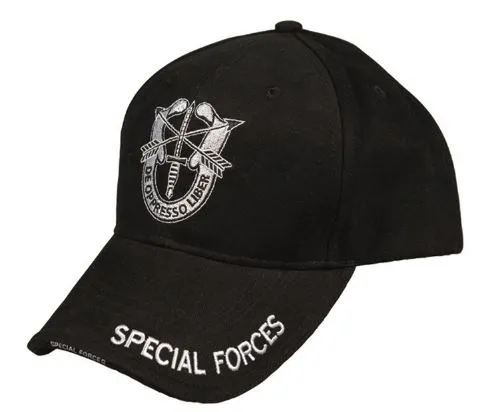 Mil-Tec (Germany) Baseball Cap Spec.forces · Negro