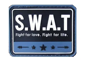 MIC (China) SWAT Moral Patch · Azul