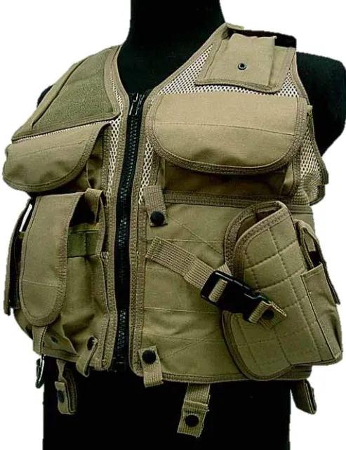 MIC (China) USMC Combat Tactical Vest · Tan / FDE
