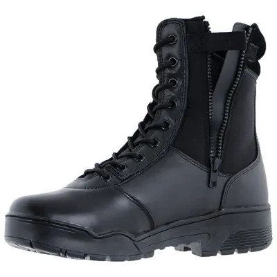 Leather/Cordura Tactical Boots W. Zip - Mil-Tec (Germany)