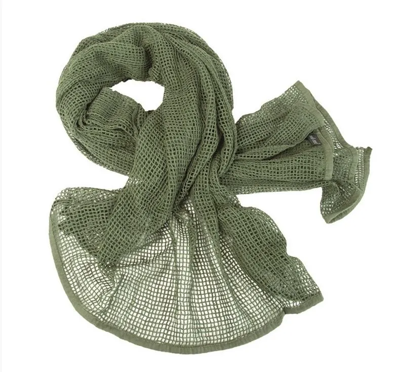 Mil-Tec (Germany) Net Scarf · Verde / OD