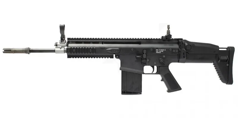 WE Airsoft SCAR H Gbr · Negro