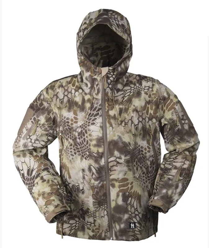 Mil-Tec (Germany) Hardshell Jacket Breathable Mandra · Tan / FDE